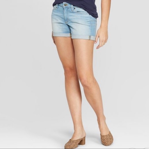 Universal Threads Mid Rise Midi Denim 